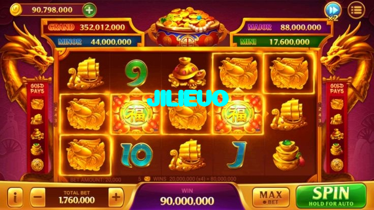 JILIEVO casino presented on mobile device in Pakistan with slots and live games